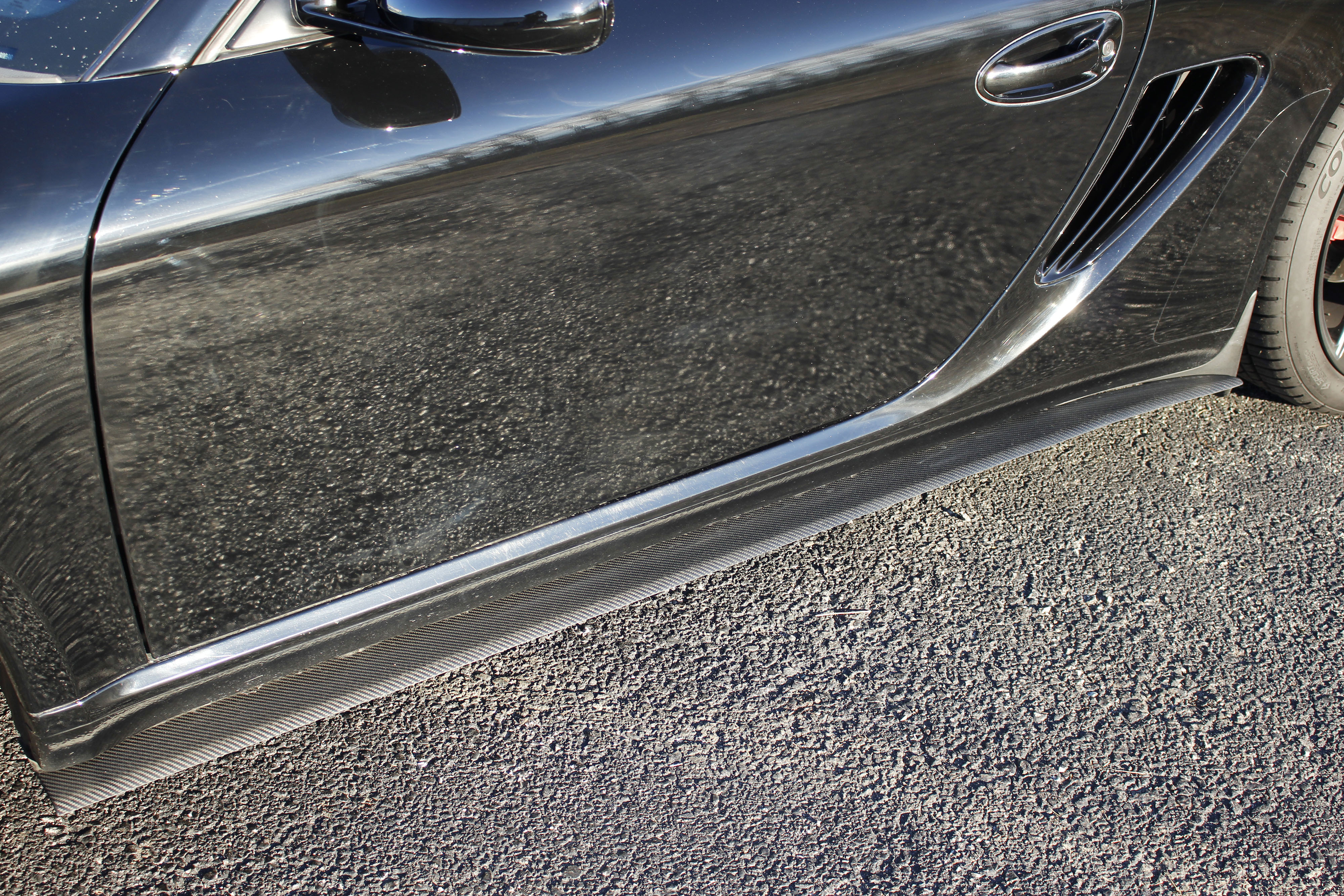 Side Splitter Kit - Porsche 987 Cayman | Verus Engineering